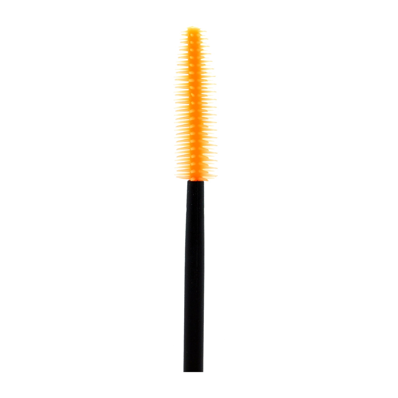 Brosses à dents jetables en silicone -  50 pièces/ensemble, orange